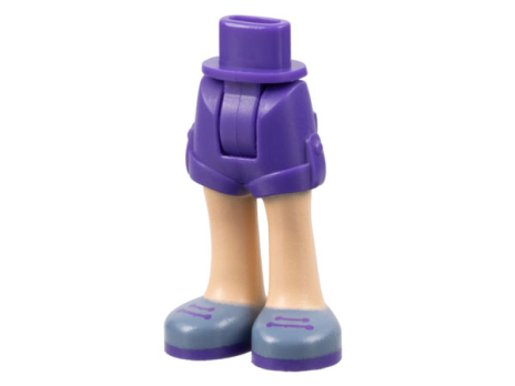 Mini Doll Hips and Shorts with Light Nougat Legs a (11202c00pb07)