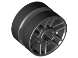 Wheel 14mm D. x 9.9mm with Center Groove, Fake Bol (11208)