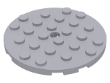 Plate, Round 6 x 6 with Hole (11213)
