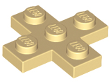 Plate, Modified 3 x 3 Cross (15397)