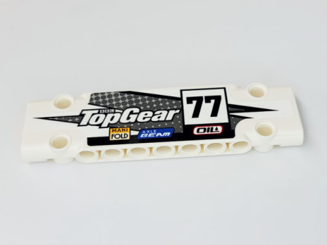 Technic, Panel Plate 3 x 11 x 1 with BBC Logo, 'To (15458pb037R)