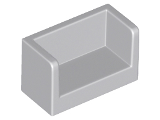 Panel 1 x 2 x 1 with Rounded Corners and 2 Sides (23969)