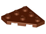 Wedge, Plate 3 x 3 Cut Corner (2450)