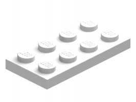 Plate 2 x 4 (3020)