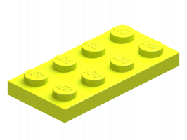 Plate 2 x 4 (3020)
