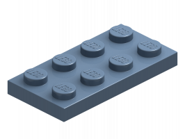 Plate 2 x 4 (3020)