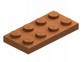 Plate 2 x 4 (3020)