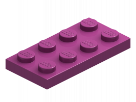 Plate 2 x 4 (3020)
