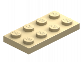 Plate 2 x 4 (3020)