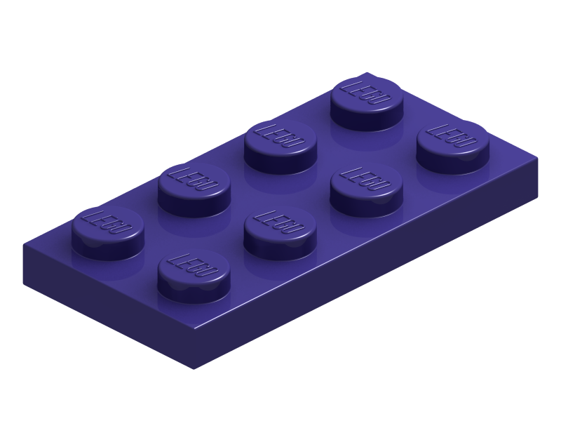 Plate 2 x 4 (3020)