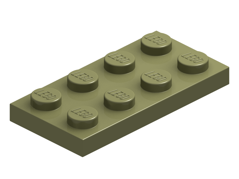 Plate 2 x 4 (3020)