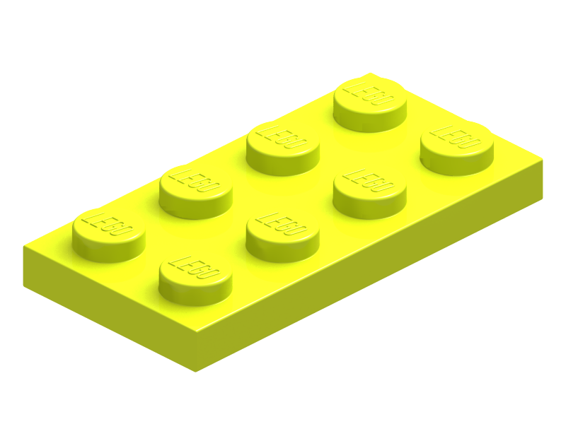 Plate 2 x 4 (3020)