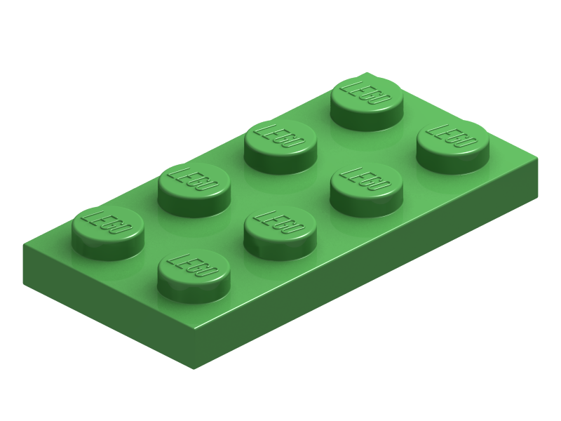 Plate 2 x 4 (3020)