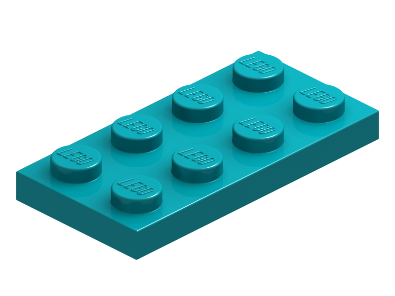 Plate 2 x 4 (3020)