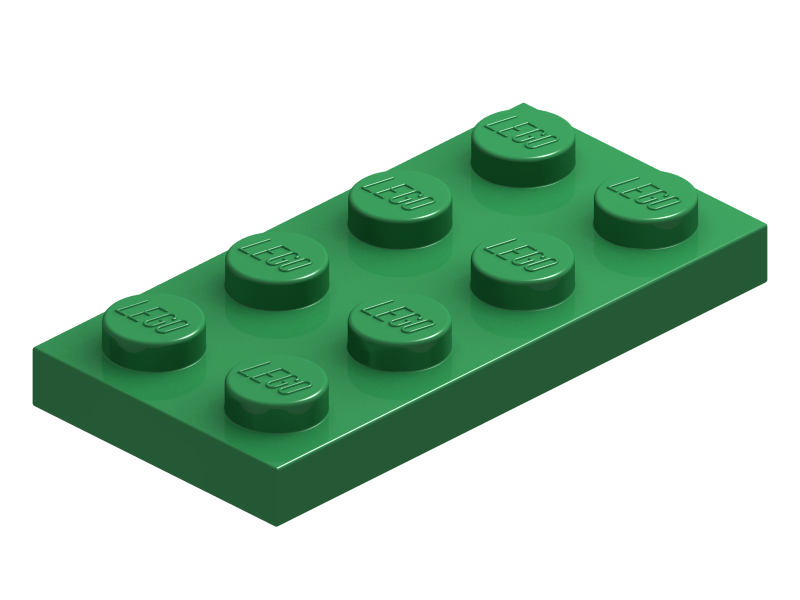 Plate 2 x 4 (3020)