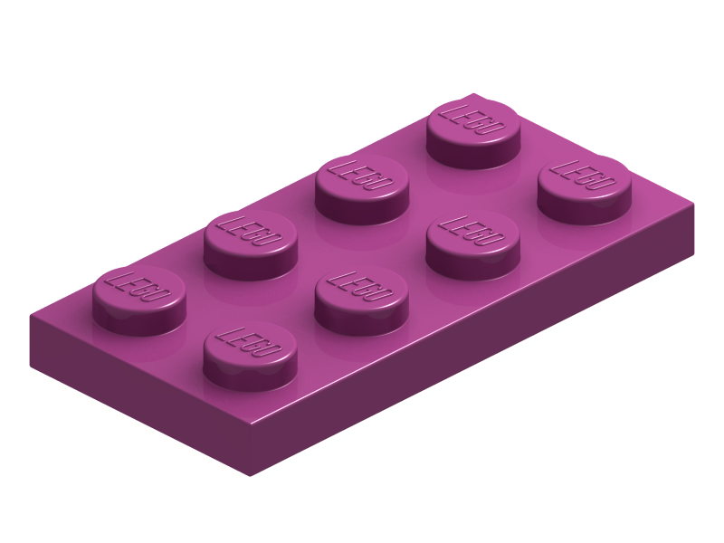 Plate 2 x 4 (3020)