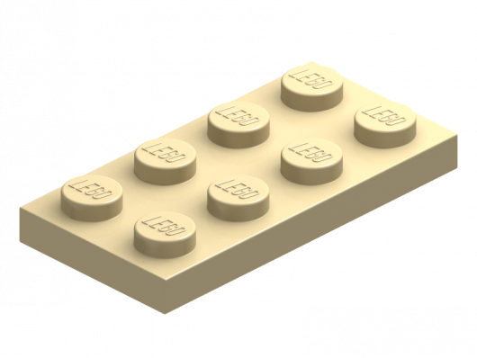 Plate 2 x 4 (3020)