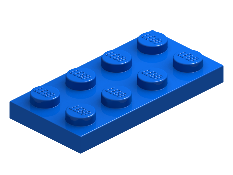 Plate 2 x 4 (3020)