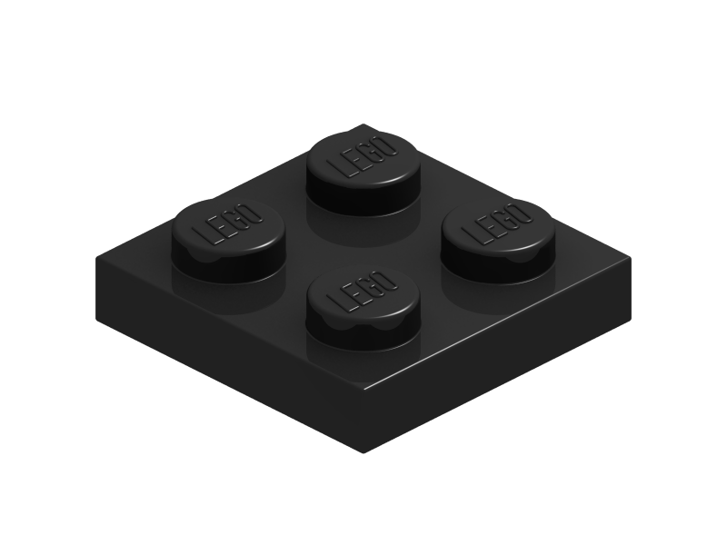 Plate 2 x 2 (3022)