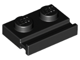 Plate, Modified 1 x 2 with Door Rail (32028)