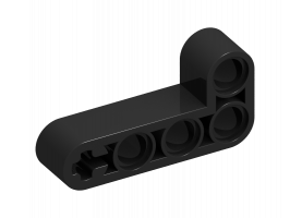 Technic, Liftarm, Modified Bent Thick L-Shape 2 x 4 (32140)