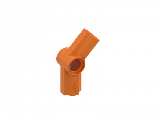 Technic, Axle and Pin Connector Angled #4 - 135 deg (32192)