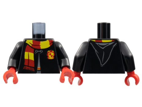 Torso Hogwarts Robe Clasped with Gryffindor Shield (973pb4509c01)