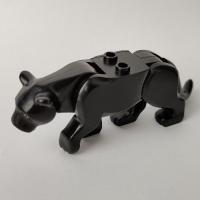 Cat, Large (Panther) with Lime Eyes and Dark Bluis (bb0787c01pb01)