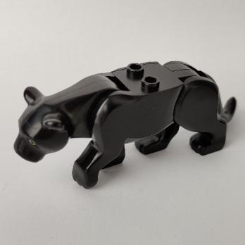 Cat, Large (Panther) with Lime Eyes and Dark Bluis (bb0787c01pb01)