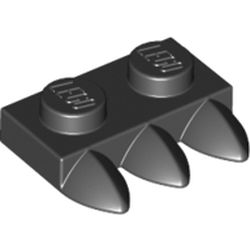 Plate, Modified 1 x 2 with 3 Teeth (15208)