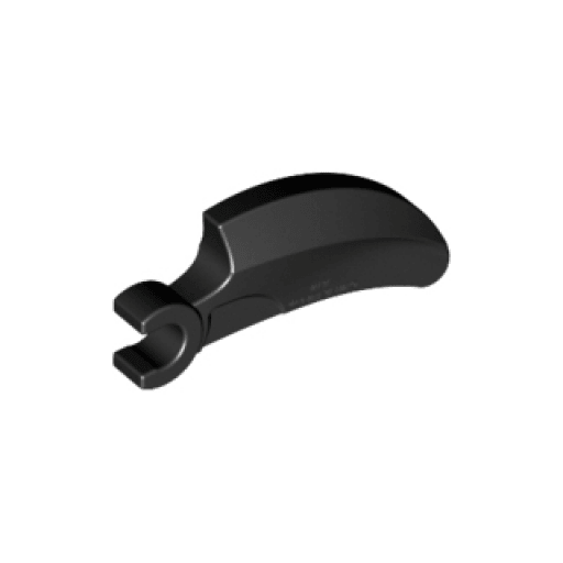 Barb / Claw / Horn / Tooth with Clip, Curved (16770)