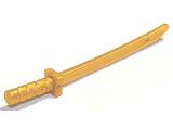 Minifigure, Weapon Sword, Shamshir/Katana (Square (21459)