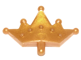 Minifigure, Crown Tiara, 5 Points, Rounded Ends (33322)