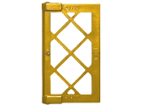 Pane for Window   1 x 2 x 3 Lattice with Thick Cor (60607)