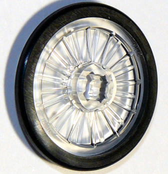 Wheel Wheelchair with Molded Black  (24314pb01)