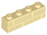 Brick, Modified 1 x 4 with Masonry Profile (15533)
