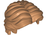 Minifigure, Hair Short Wavy with Center Part (26139)