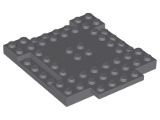 Brick, Modified 8 x 8 x 2/3 with 1 x 4 Indentation (15624)