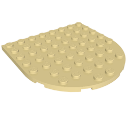 Plate, Round 8 x 8 Rounded End (41948)