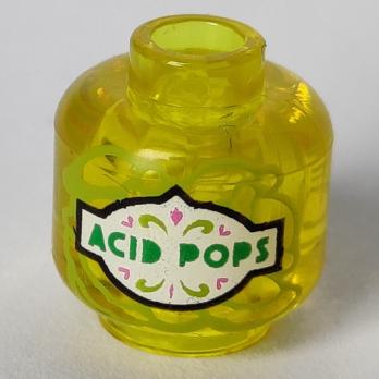 Head without Face with Green 'ACID POPS' (28621pb0030)