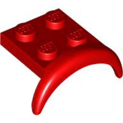 Vehicle, Mudguard 3 x 3 x 1 with Arch Round (49097)