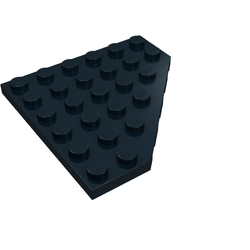 Wedge, Plate 6 x 6 Cut Corner (6106)