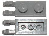 Hinge Plate 1 x 2 Locking with 2 Fingers on End an (44302b)