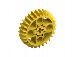 Technic, Gear 28 Tooth Double Bevel (46372)