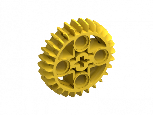 Technic, Gear 28 Tooth Double Bevel (46372)