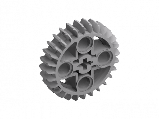 Technic, Gear 28 Tooth Double Bevel (46372)