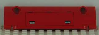 Technic, Panel Curved 11 x 3 with Hatch with Silve (62531pb009)