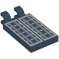 Tile, Modified 2 x 3 with 2 Clips with Solar Panel (30350bpb105)