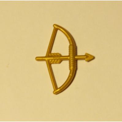 Minifigure, Weapon Bow, Longbow with Arrow Drawn (4499)