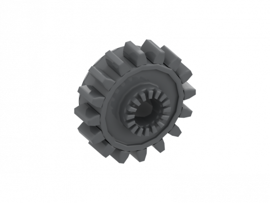 Technic, Gear 16 Tooth with Clutch (6542)